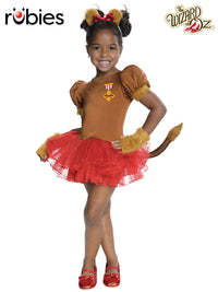 COWARDLY LION TUTU COSTUME, CHILD - Front