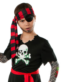 TATTOOED PIRATE COSTUME, CHILD - Front