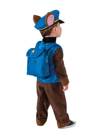 CHASE PAW PATROL COSTUME, TODDLER/CHILD - S - Back