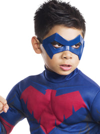 NIGHTWING DELUXE COSTUME, CHILD - Back