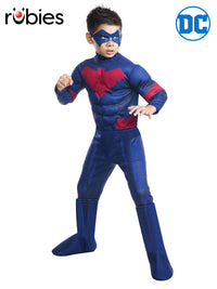 NIGHTWING DELUXE COSTUME, CHILD - Front