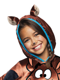 SCOOBY-DOO HOODED COSTUME, CHILD - Back