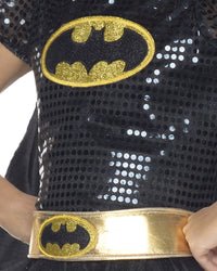 BATGIRL SEQUIN TUTU COSTUME, CHILD - Back