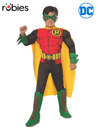 ROBIN DELUXE COSTUME, CHILD - Front