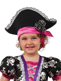 PIRATE PRINCESS COSTUME, TODDLER/CHILD - Back
