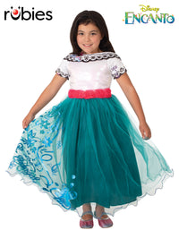 MIRABEL PREMIUM ENCANTO COSTUME, CHILD - Back