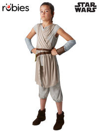 REY DELUXE COSTUME, CHILD - Front