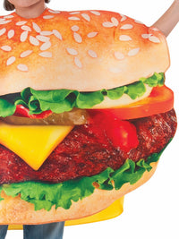 BURGER CHILD COSTUME - SIZE STD - Side