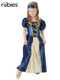 RENAISSANCE PRINCESS COSTUME, CHILD - Front