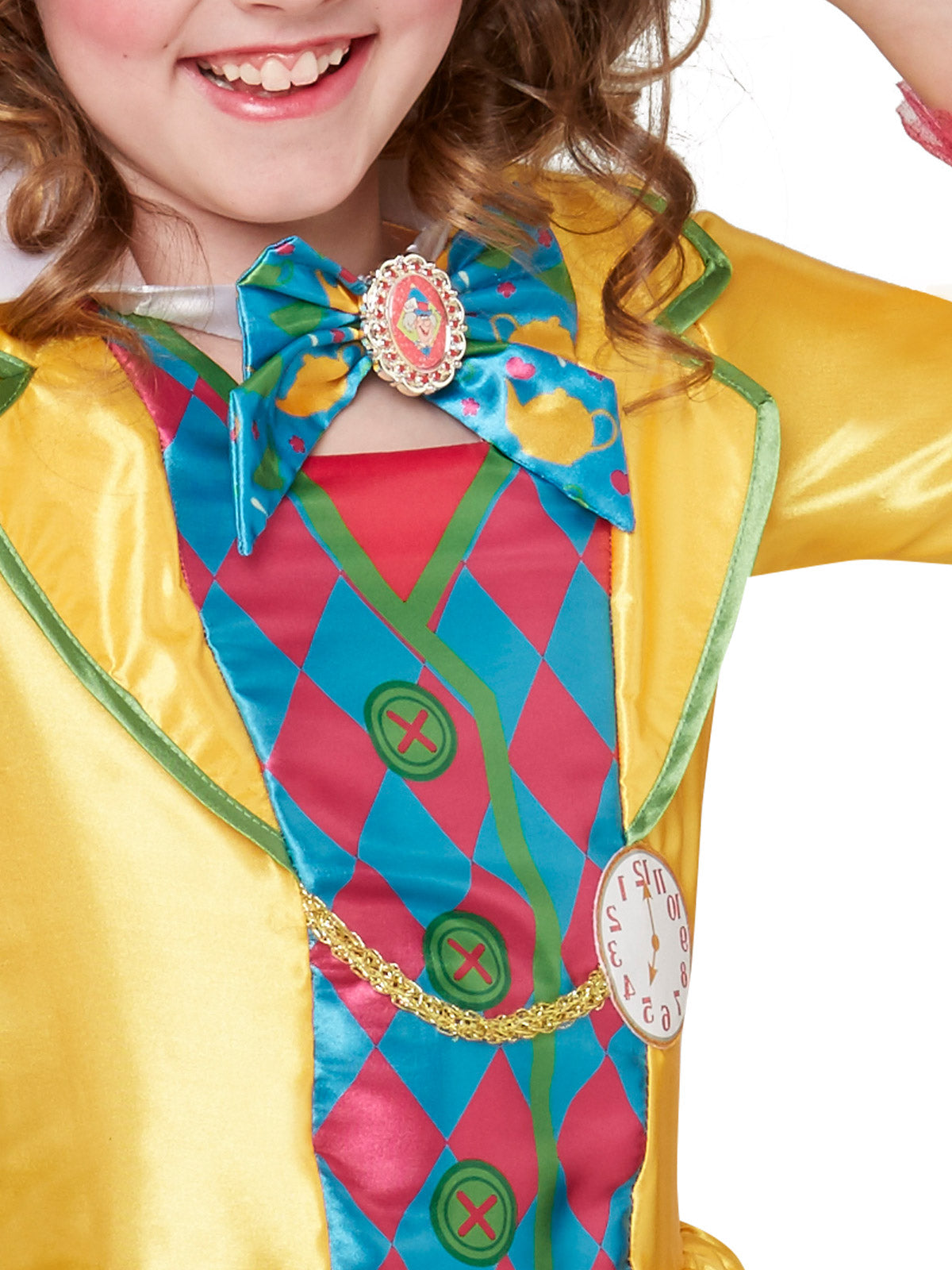 MAD HATTER GIRLS DELUXE COSTUME (LARGE POLYBAG), TEEN - Side