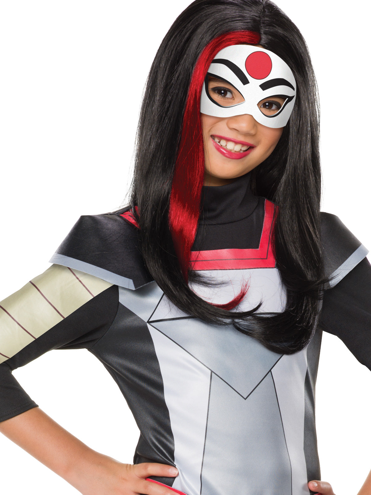 KATANA DC SUPERHERO GIRLS DELUXE COSTUME, CHILD - Back