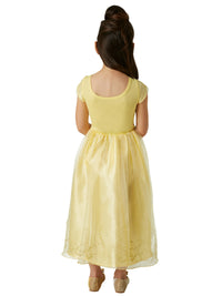 BELLE LIVE ACTION DELUXE CHILD COSTUME, CHILD - 6-8 YRS - Back