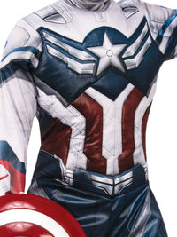 CAPTAIN AMERICA DELUXE FALCON &amp; WINTER SOLDIER COSTUME, CHILD - Back