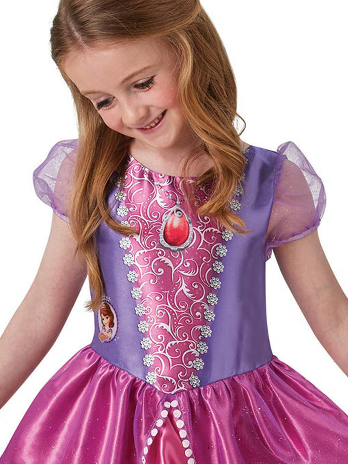 SOFIA CLASSIC PINK DRESS, CHILD - 3-5 YRS - Back