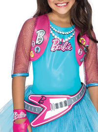 BARBIE POP STAR COSTUME, CHILD - S - Back