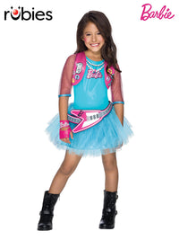 BARBIE POP STAR COSTUME, CHILD - S - Front