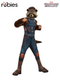ROCKET RACCOON DELUXE COSTUME, CHILD - Front