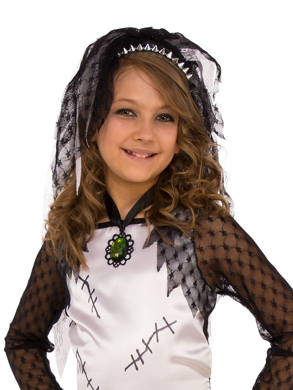 MONSTER BRIDE COSTUME, CHILD - Back