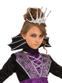 QUEEN VAMPIRE COSTUME, CHILD - Back