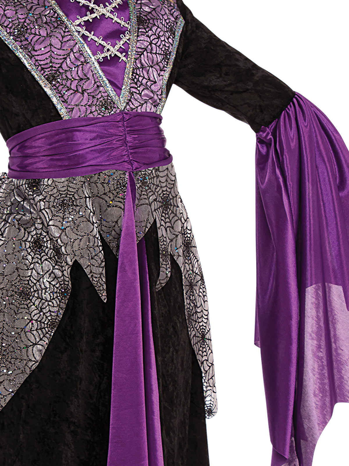 QUEEN VAMPIRE COSTUME, CHILD - Side