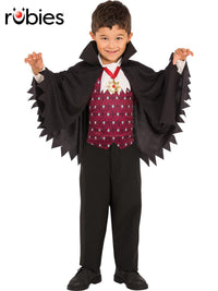 LITTLE VAMPIRE COSTUME, CHILD - S - Front