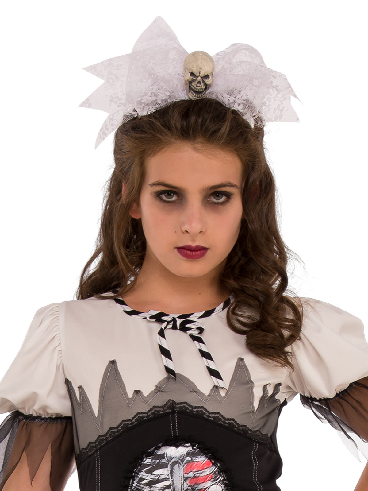 OPEN RIBS COSTUME, TEEN - S - Back