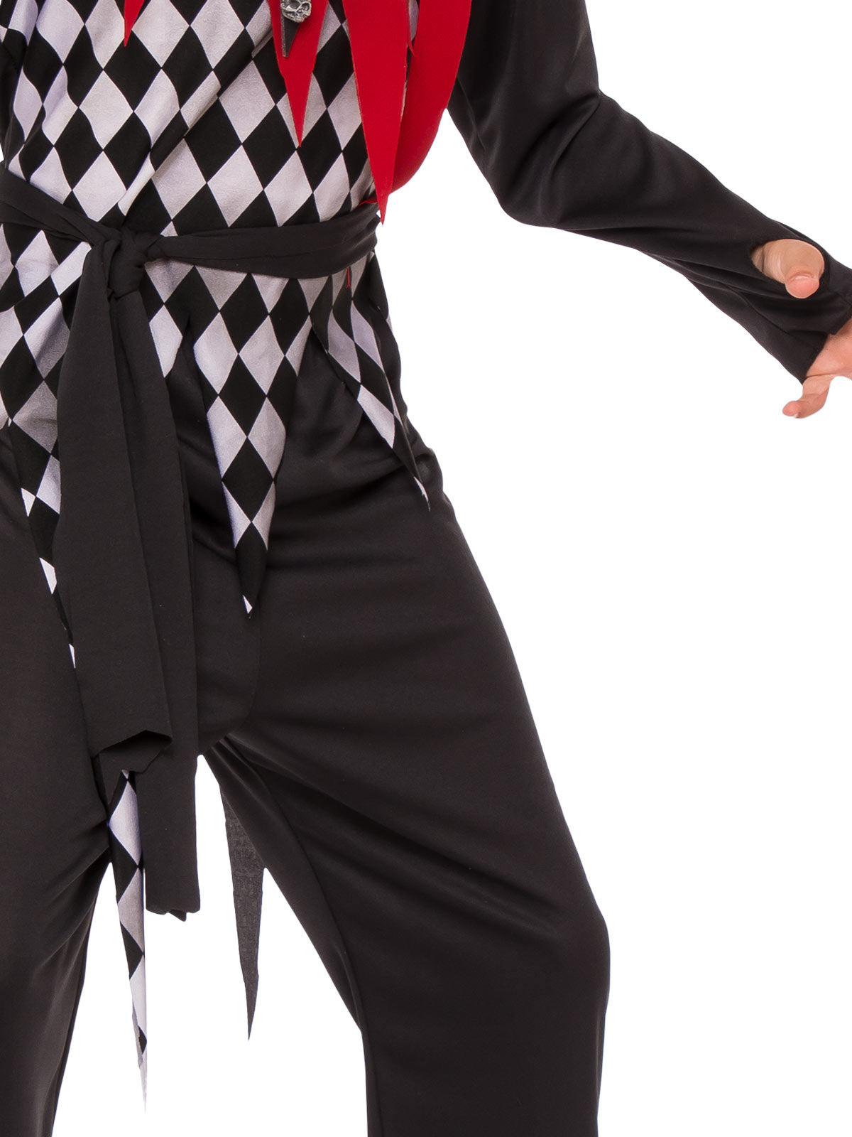 EVIL JESTER COSTUME, CHILD - Side