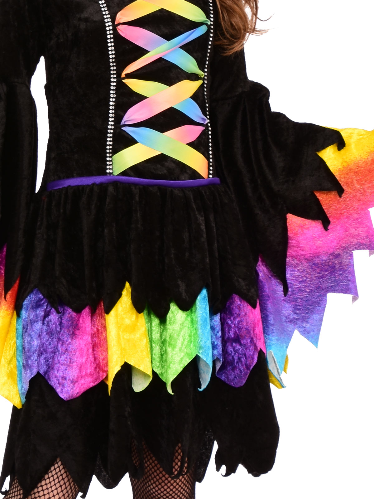 RAINBOW WITCH COSTUME, CHILD - Side