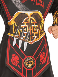 BATTLE NINJA COSTUME, CHILD - L - Side