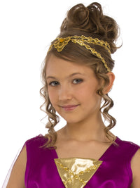 GRECIAN GODDESS COSTUME, CHILD - Back