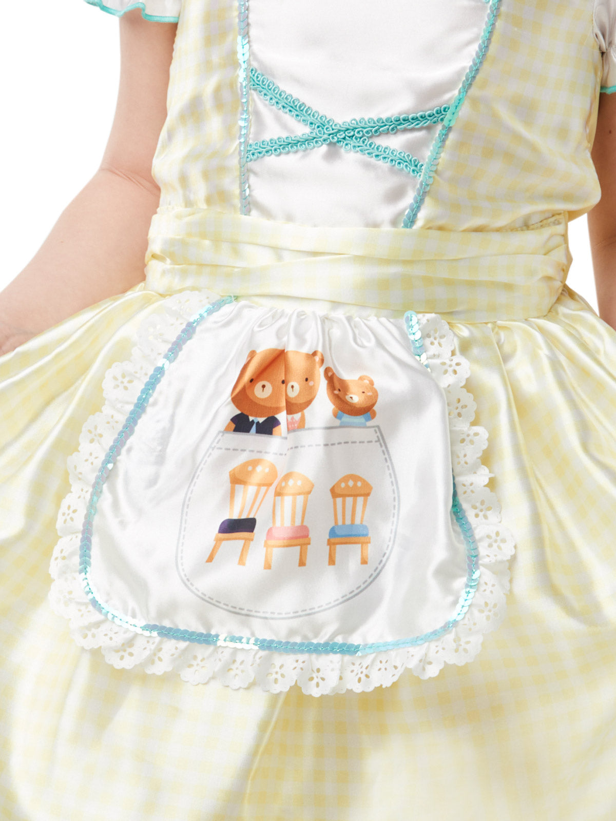 GOLDILOCKS COSTUME, CHILD - Back