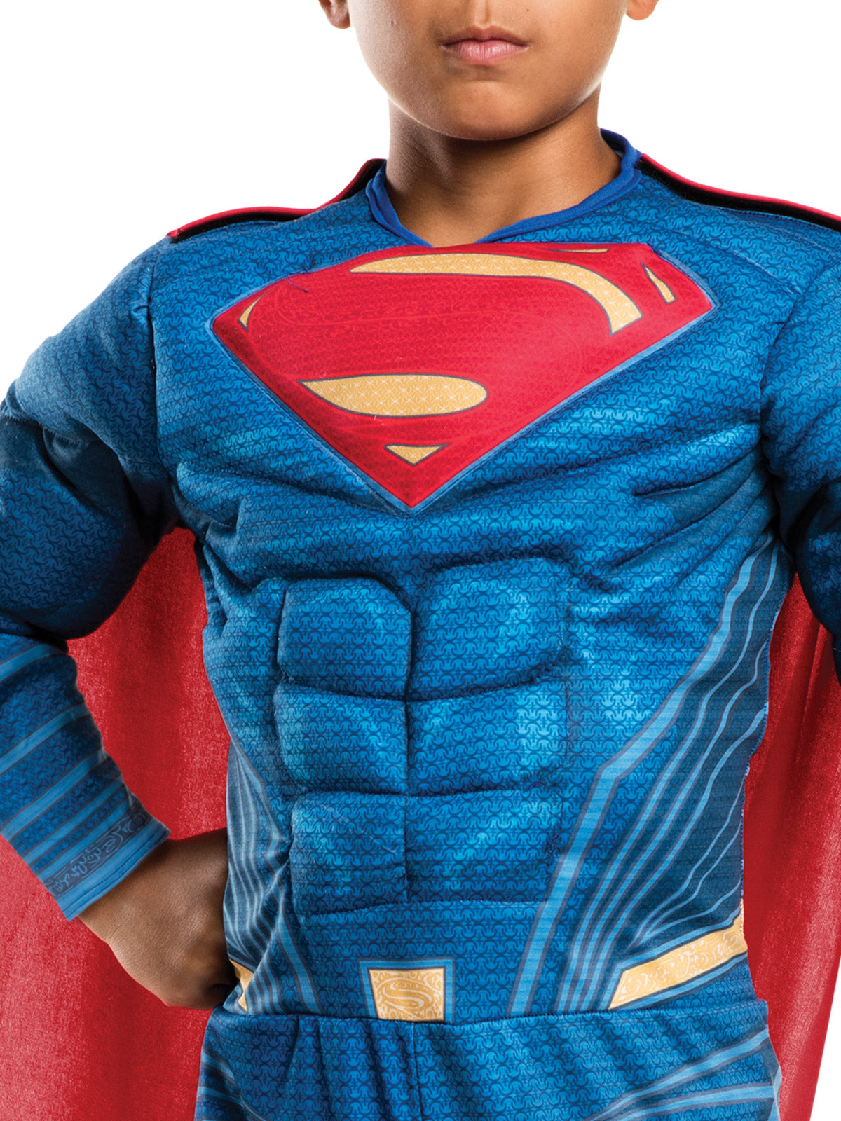 SUPERMAN DELUXE JUSTICE LEAGUE COSTUME, CHILD - Back