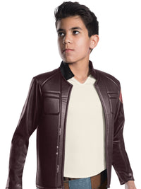 POE DAMERON DELUXE COSTUME, CHILD - Back