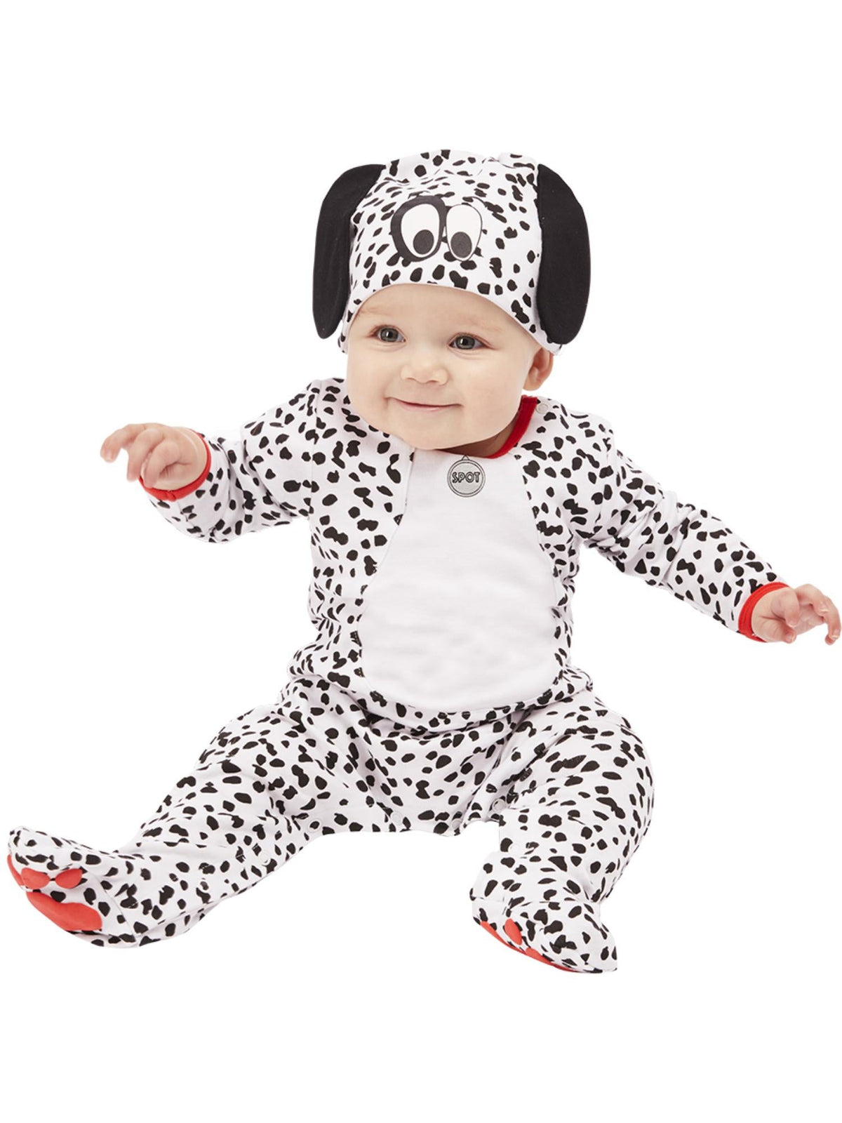 DALMATIAN COSTUME, BABY - 6-12 MTHS - Side