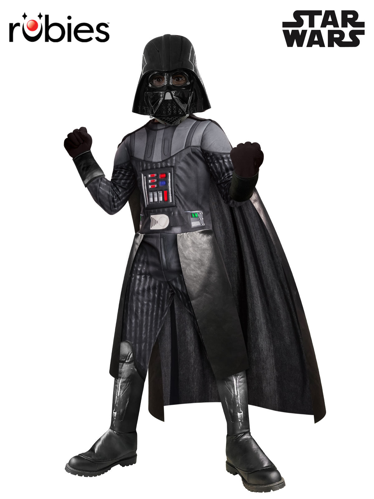 DARTH VADER DELUXE COSTUME, CHILD - Back