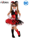 HARLEY QUINN DELUXE COSTUME, CHILD - Front