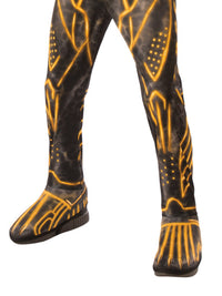 ERIC KILLMONGER BATTLE DELUXE COSTUME , CHILD - M - Packaging