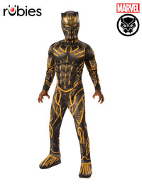 ERIC KILLMONGER BATTLE DELUXE COSTUME , CHILD - M - Front