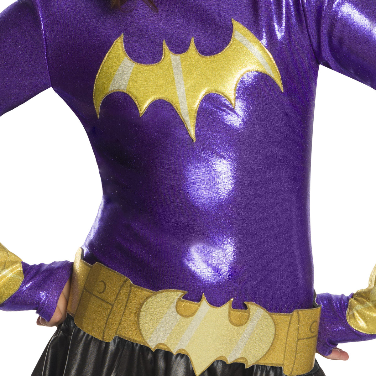 BATGIRL DCSHG HOODIE COSTUME, CHILD - Side
