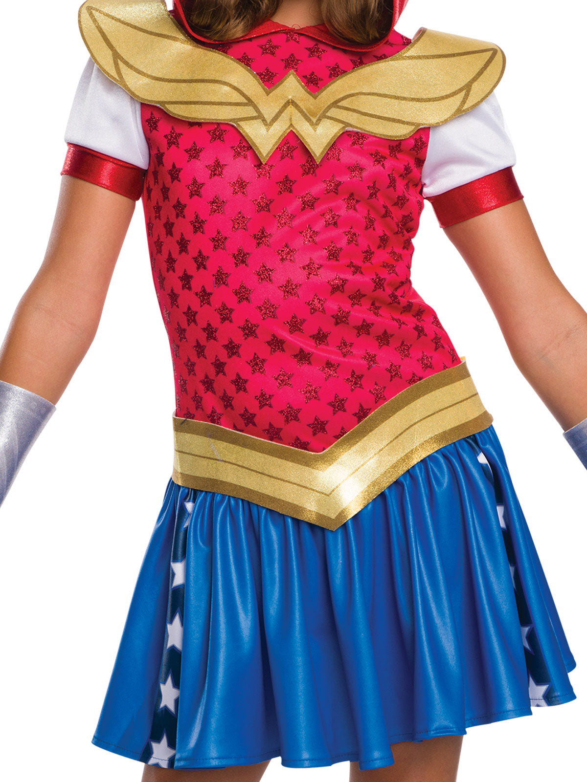 WONDER WOMAN DCSHG HOODIE COSTUME, CHILD - Side