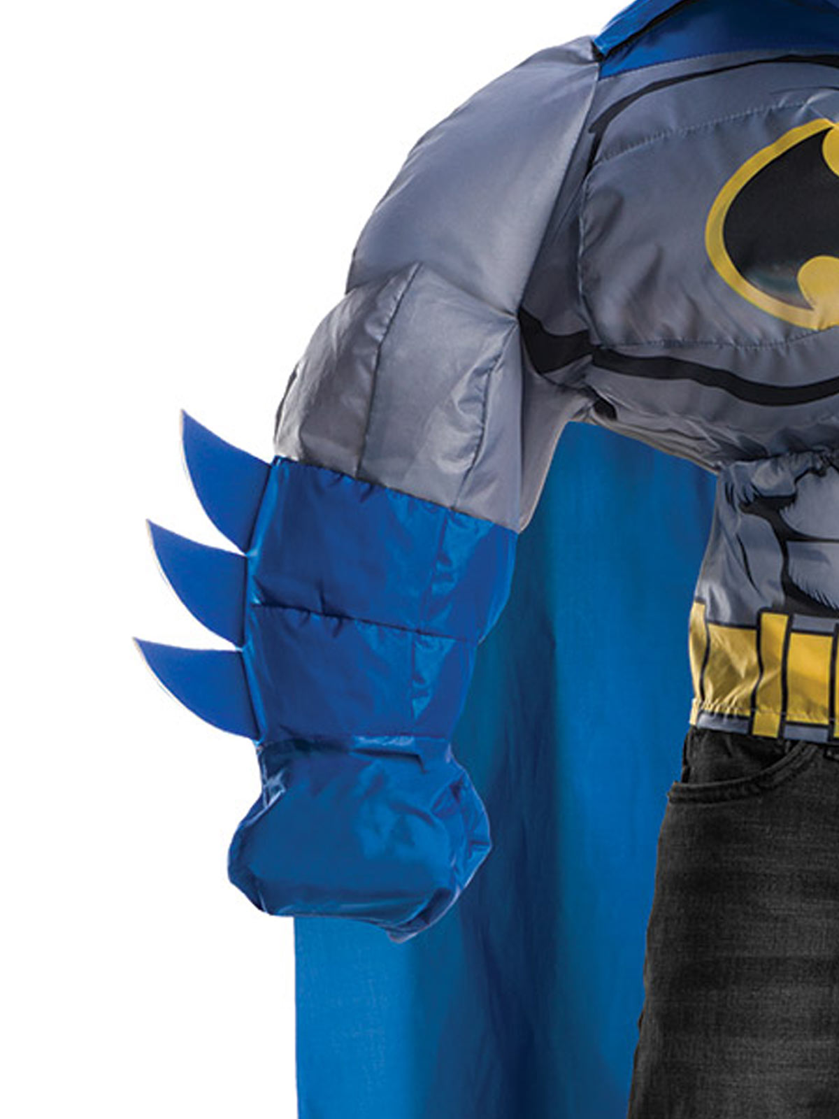 BATMAN INFLATABLE COSTUME TOP,  CHILD - STD - Side