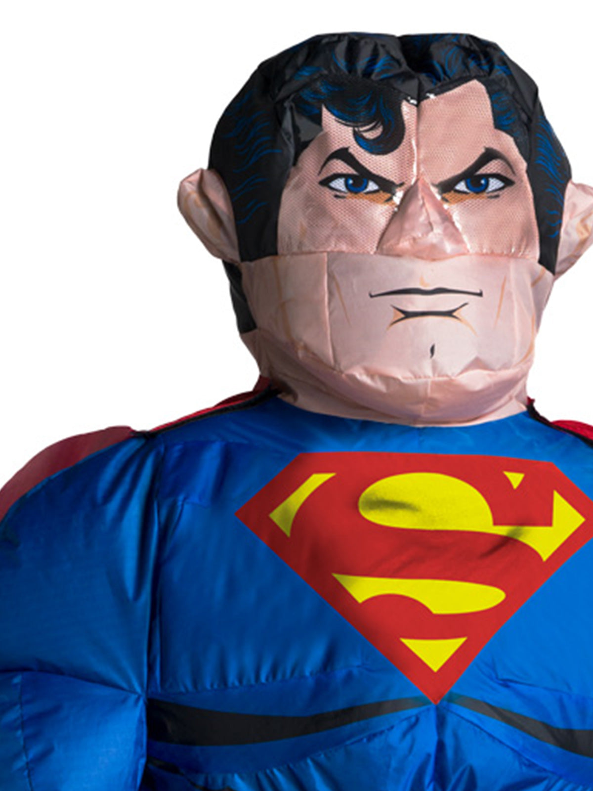 SUPERMAN INFLATABLE COSTUME TOP,  CHILD - STD - Back