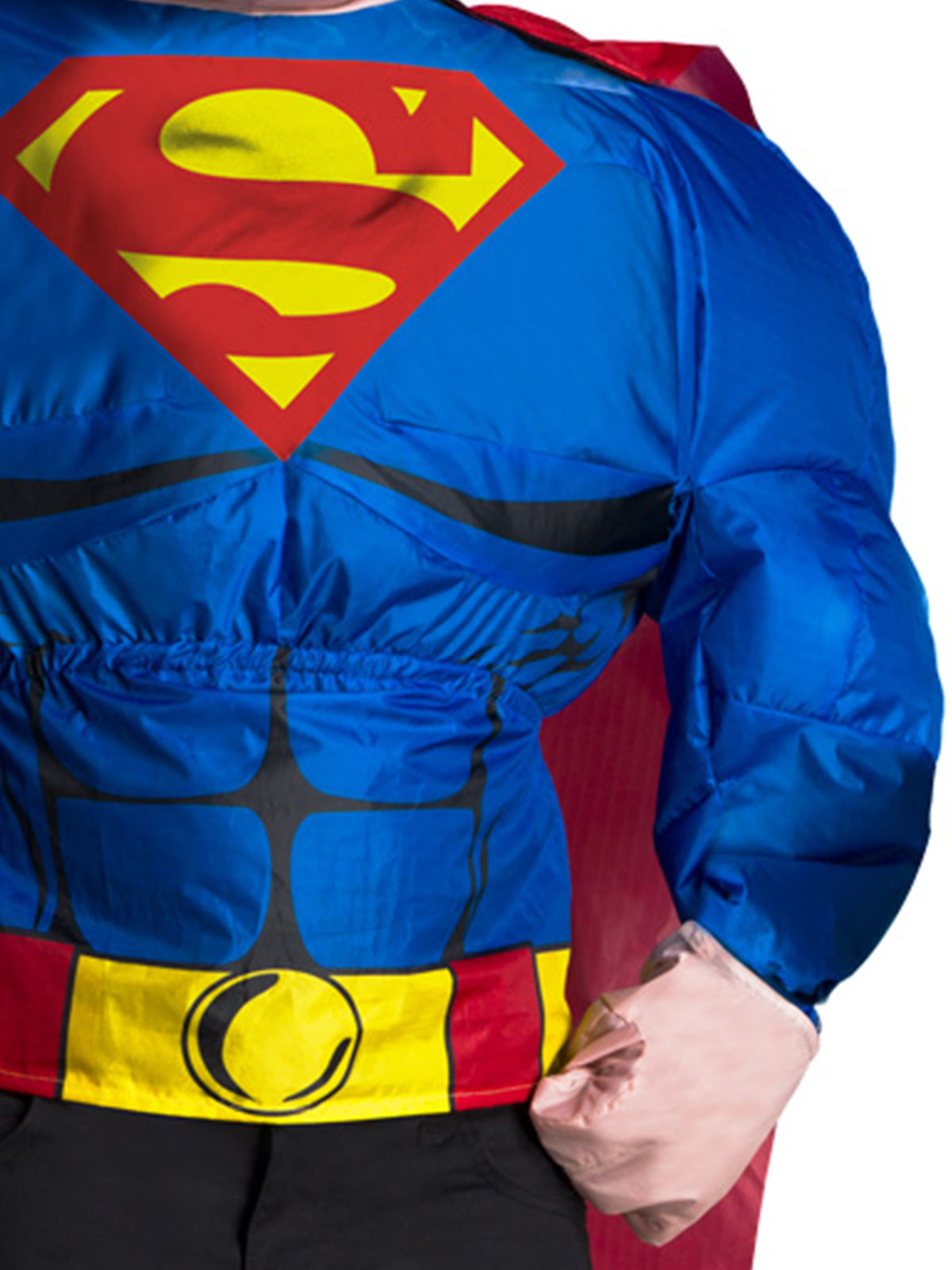 SUPERMAN INFLATABLE COSTUME TOP,  CHILD - STD - Side