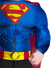 SUPERMAN INFLATABLE COSTUME TOP,  CHILD - STD - Side