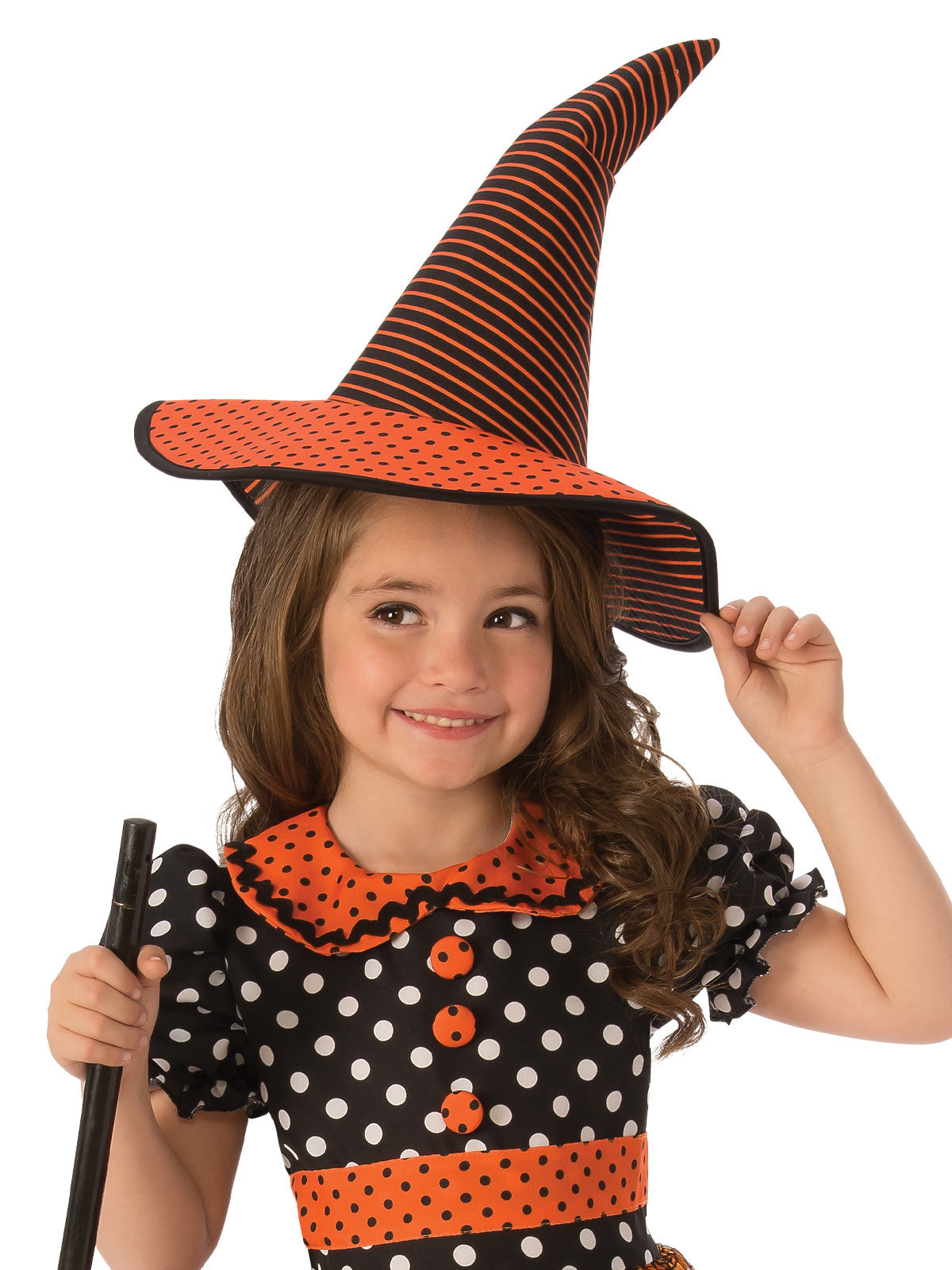 POLKA DOT WITCH COSTUME, CHILD - Back