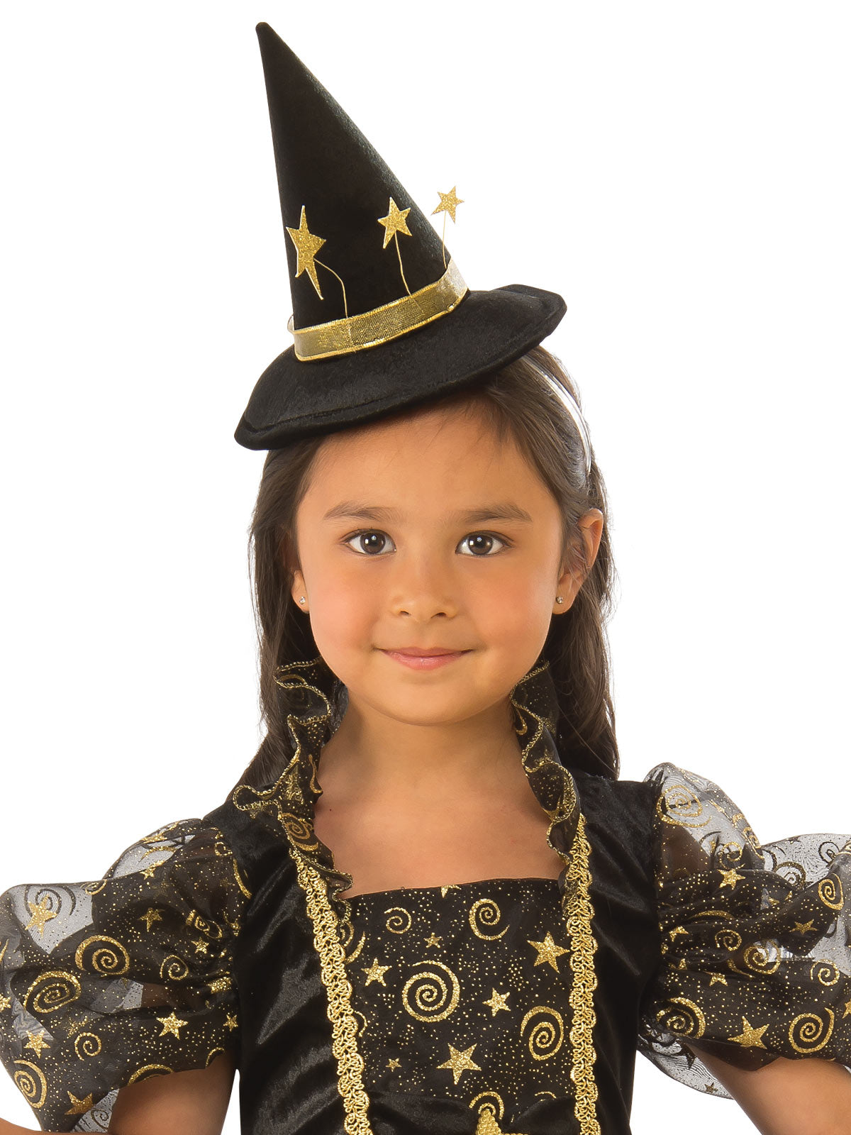 GOLDEN STAR WITCH COSTUME, CHILD - Back
