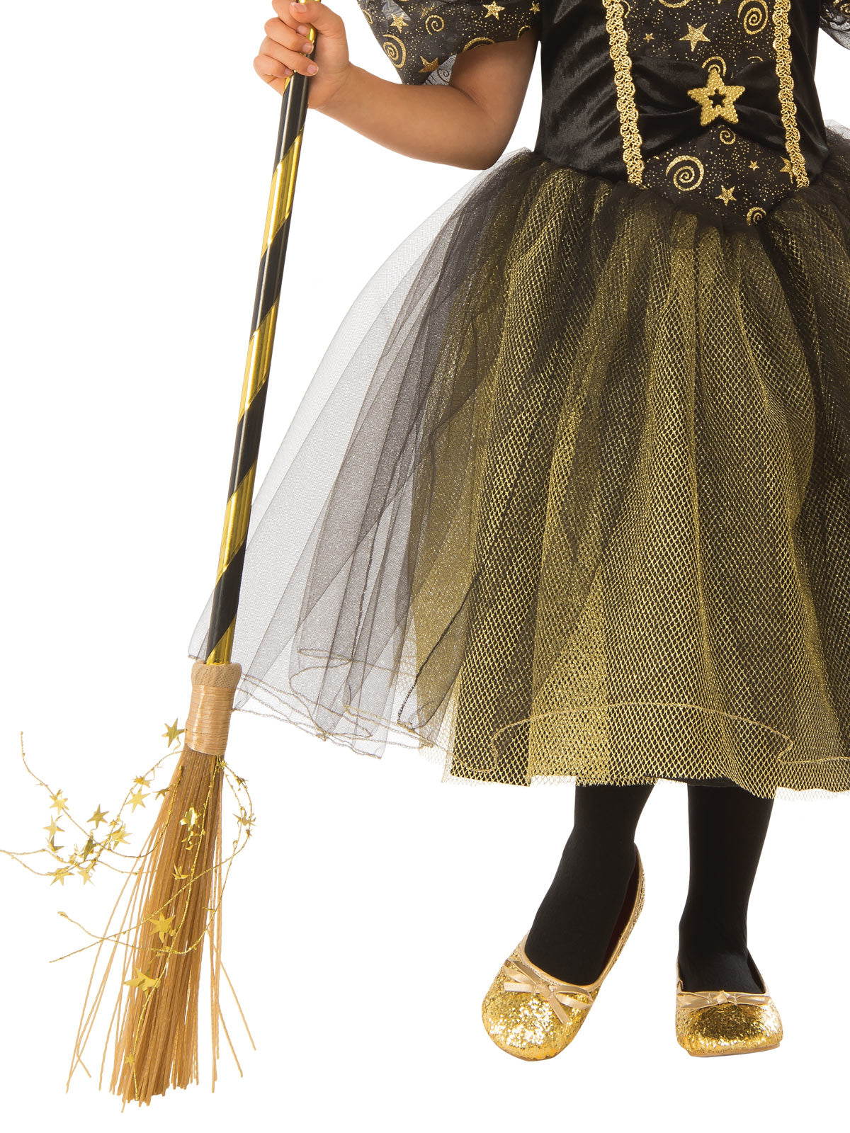 GOLDEN STAR WITCH COSTUME, CHILD - Side