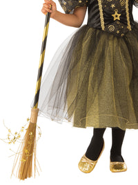 GOLDEN STAR WITCH COSTUME, CHILD - Side