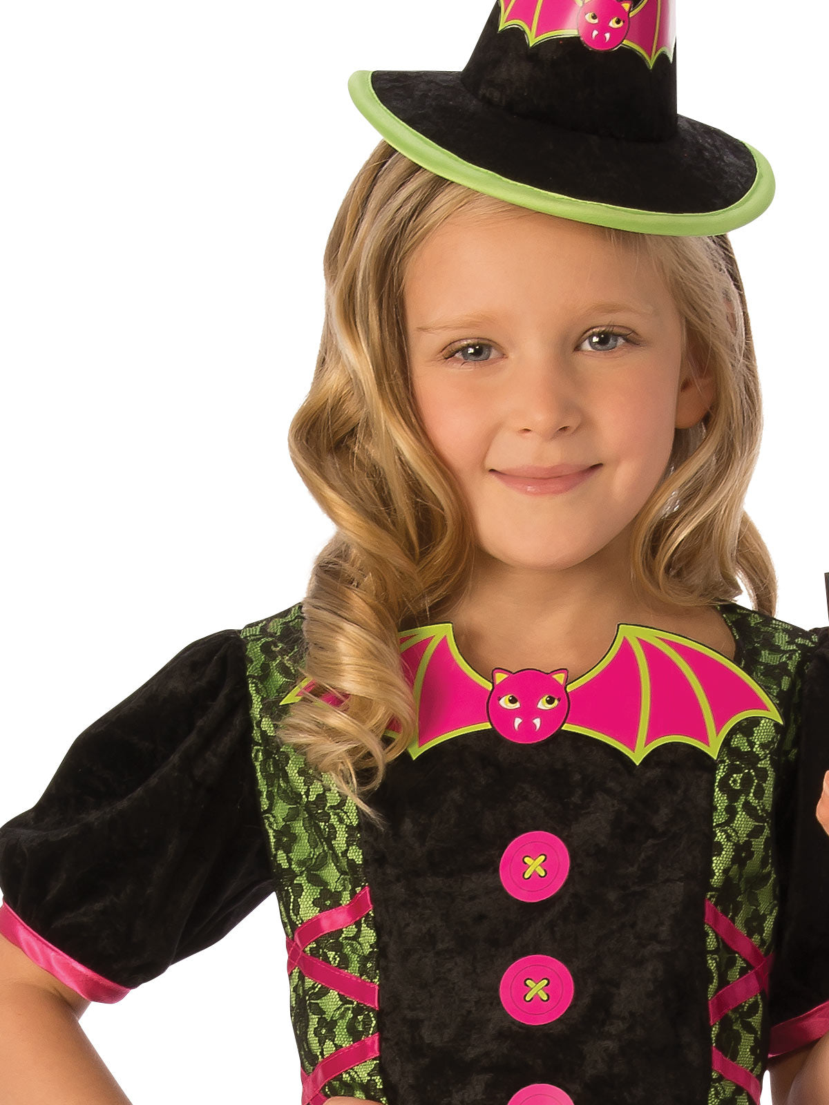 BRIGHT WITCH COSTUME, CHILD - Back