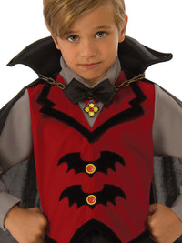 VAMPIRE BOY COSTUME, CHILD - Back